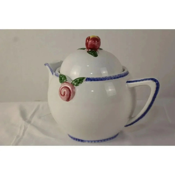 Beautiful Tea Pot no cracks 8inch tall - Picture 2 of 3
